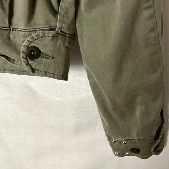 Hudson Jeans Olive Studded Jacket - Picture 7 of 12